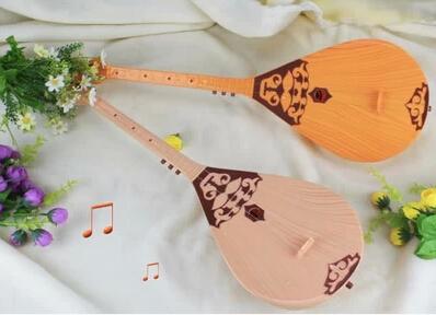 新疆哈萨克族乐器 舞蹈道具小孩 电动冬不拉 生日会议礼品纪念品